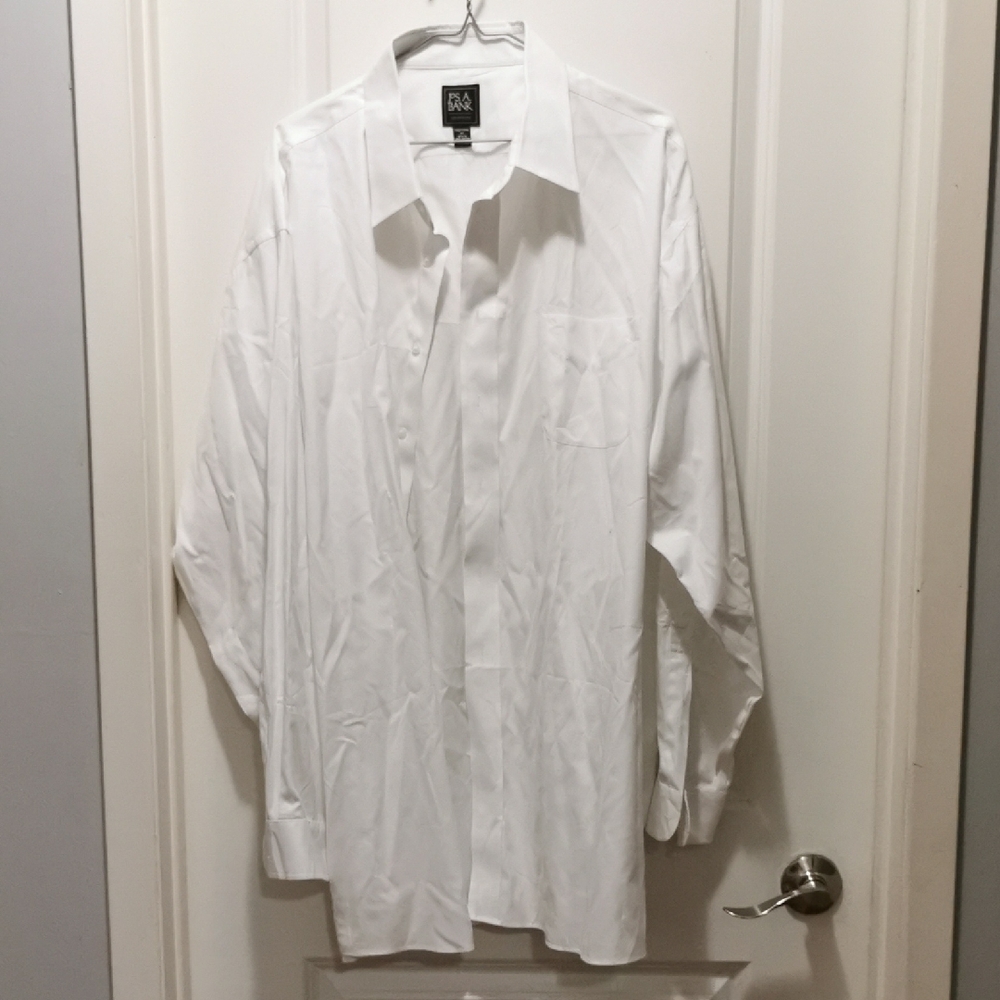Jos. A. Bank The Traveler Classic White‎ Men's Dress Shirt